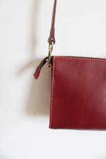 Dooney & Bourke Florentine Red North South Jamie Crossbody Bag