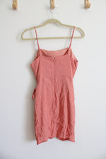 Forever 21 Pink Wrap Mini Dress | S