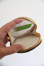 Kate Spade Yellow Gold Card Holder Coin Purse Keychain