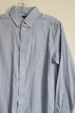 Chaps Blue Button Down Shirt | 16