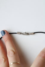 Purple Beaded Shark Tooth Necklace