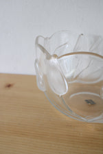 Mikasa West Germany Vintage Clear Frosted Tulip Bowl