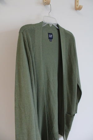NEW Gap Olive Green Cardigan | XS