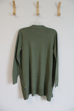 NEW Gap Olive Green Cardigan | XS