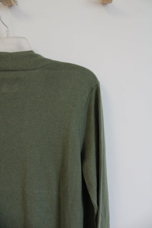 NEW Gap Olive Green Cardigan | XS