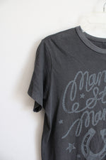 American Eagle Gray Western Graphic Tee | XS