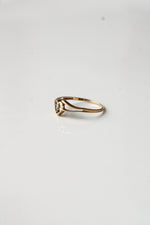 10K Yellow Gold Heart Ring | Size 6