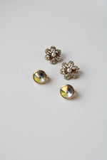 Vintage Clip On Earring Pair
