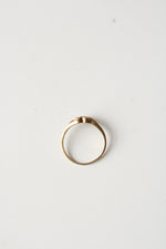 10K Yellow Gold Heart Ring | Size 6