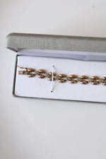 Gold Finish Sterling Silver Bracelet