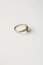 10K Yellow Gold Heart Ring | Size 6