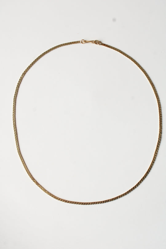 14K Yellow Gold Chain Necklace
