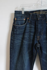 American Eagle Slim Straight Dark Wash Jeans | 29X32