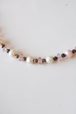 Genuine Pearl & Glass Beaded Necklace