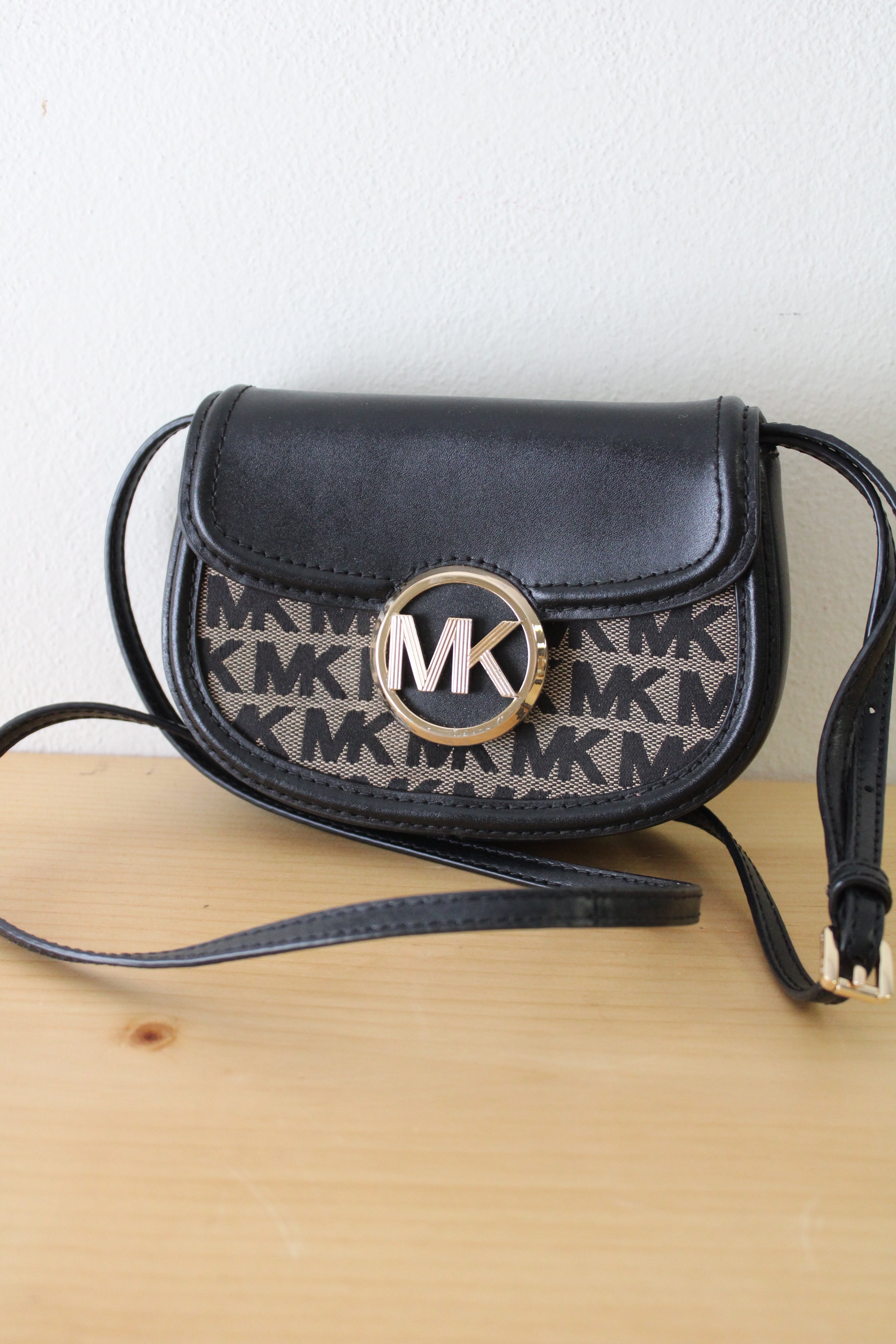 Michael Kors Fulton Leather Small Belt Bag Crossbody Waist Bag
