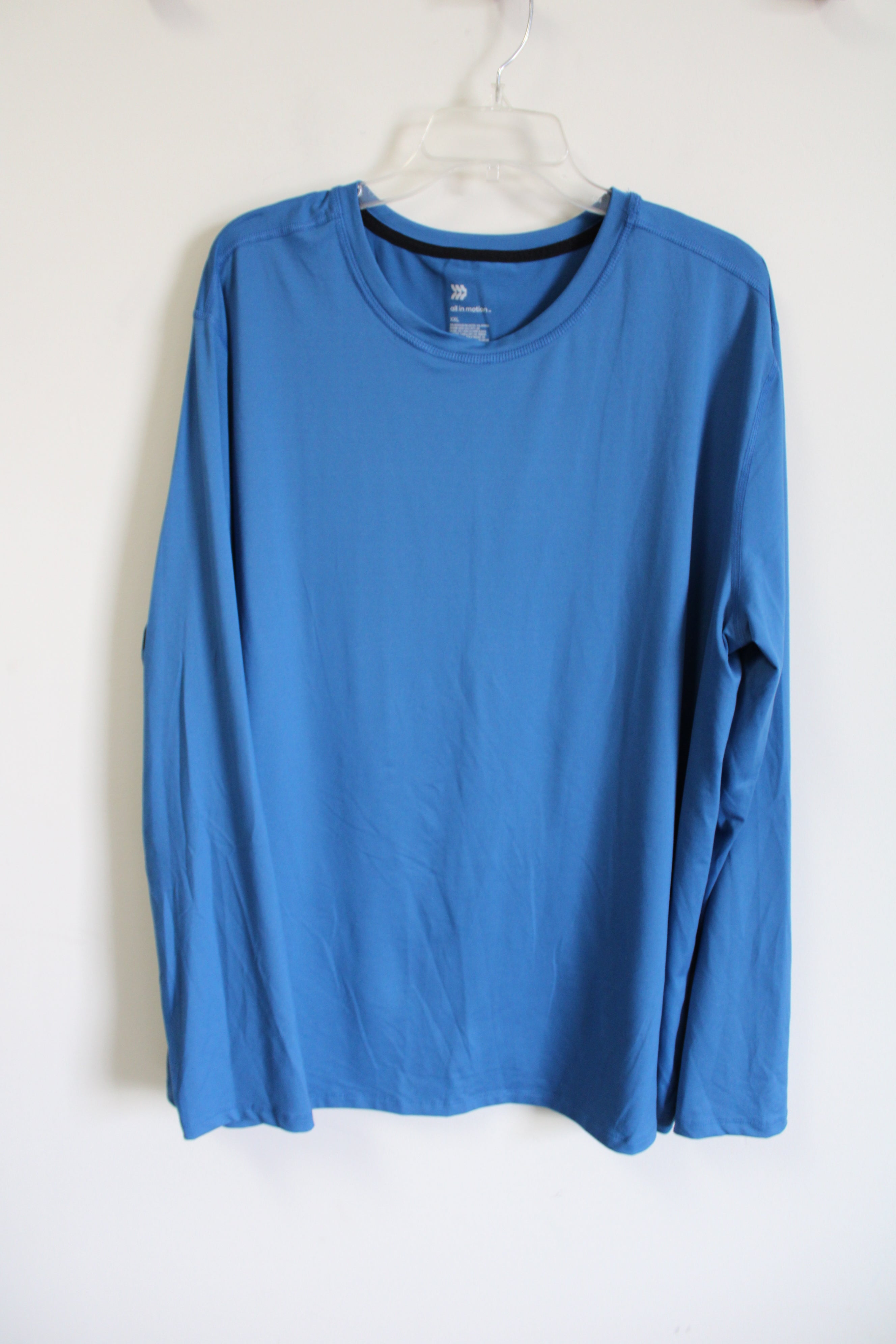 All In Motion Blue Long sleeved Athletic Shirt | XXL