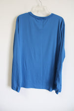 All In Motion Blue Long sleeved Athletic Shirt | XXL