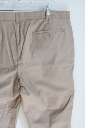 Van Heusen Flex Straight Fit Tan Pants | 40X30