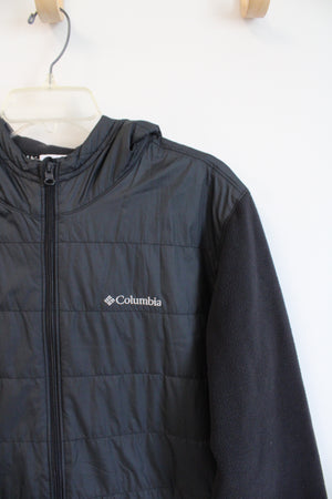 Columbia Black Lightweight Full Zip Jacket | M