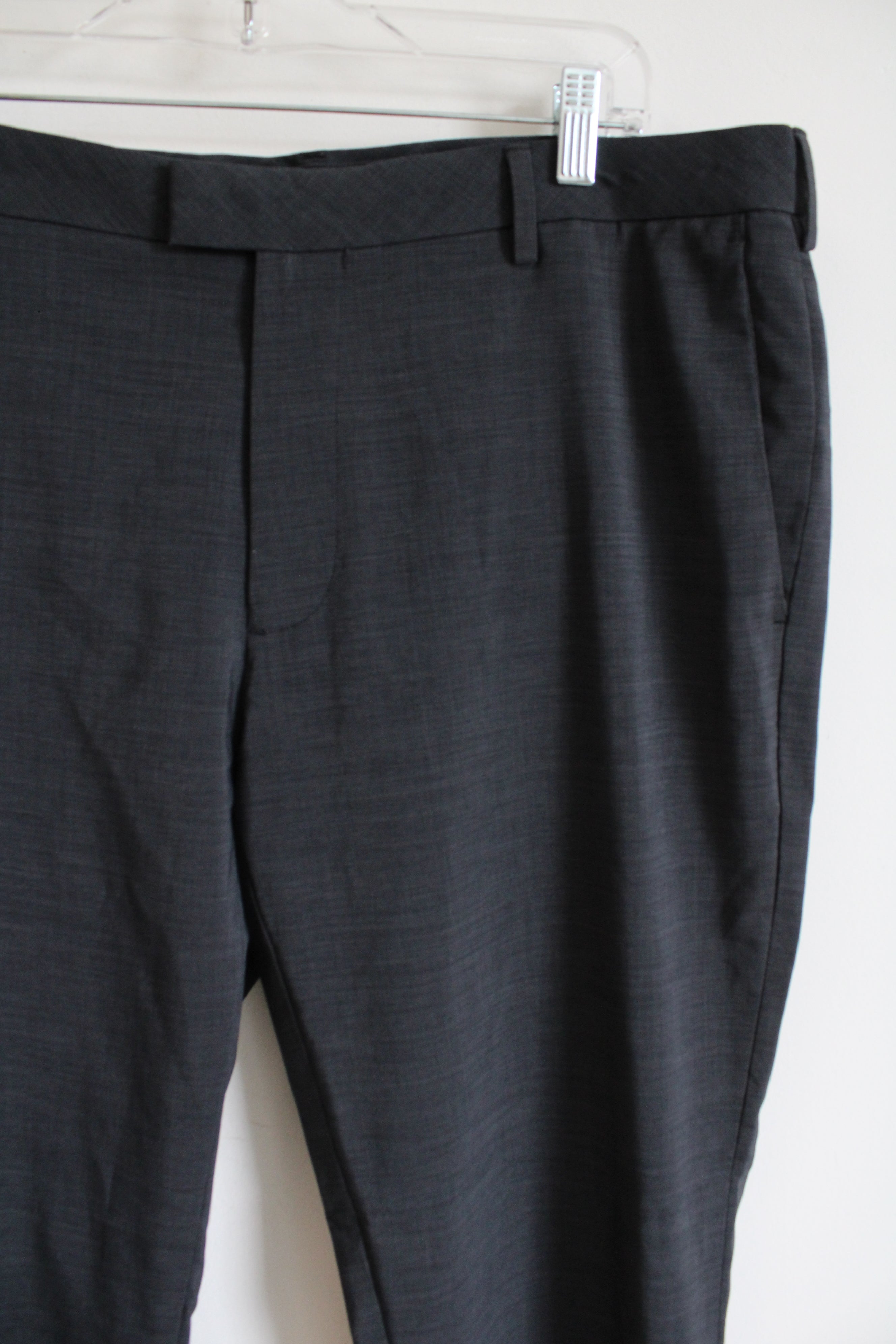 Van Heusen Flex Charcoal Gray Dress Pant | 36X30