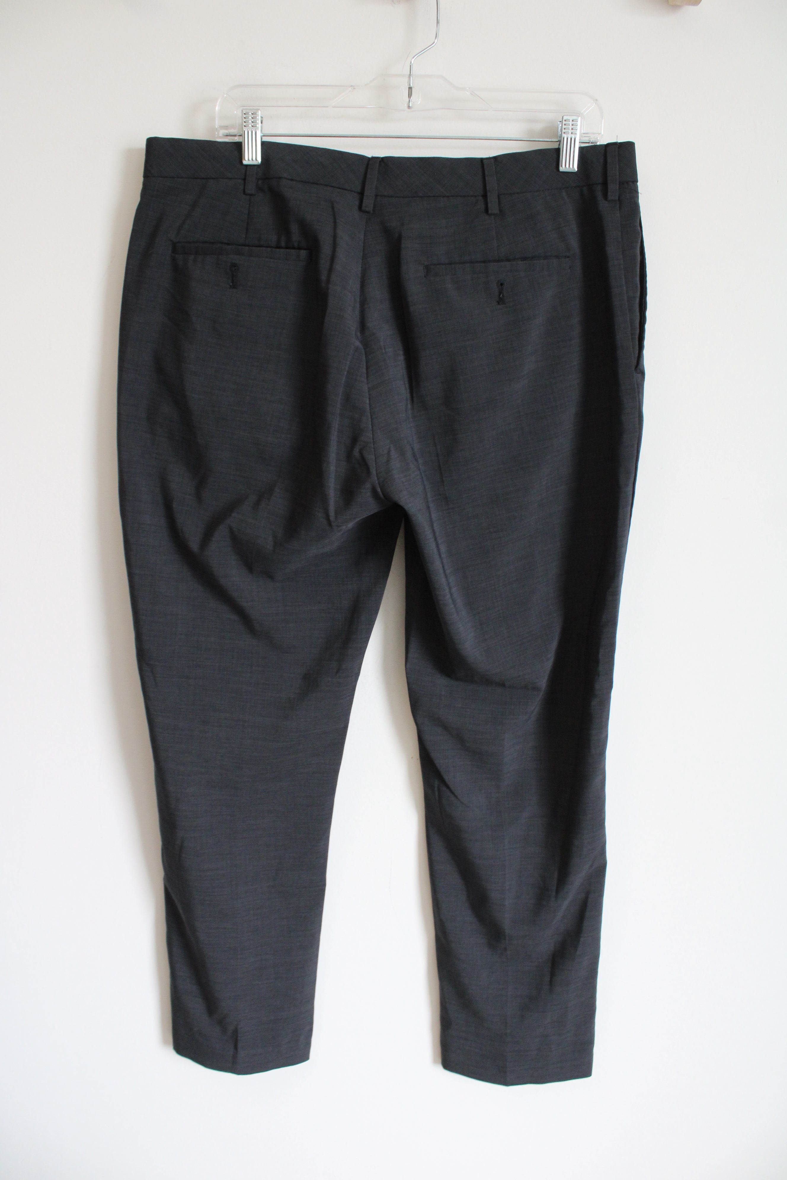 Van Heusen Flex Charcoal Gray Dress Pant | 36X30