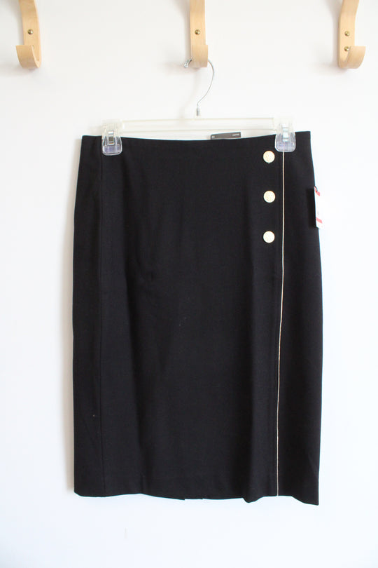 NEW Anne Klein Black Pencil Skirt | XS