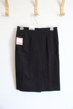 NEW Anne Klein Black Pencil Skirt | XS