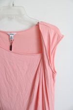 NEW Calvin Klein Light Pink Asymmetrical Top | S