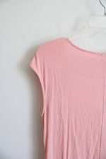 NEW Calvin Klein Light Pink Asymmetrical Top | S