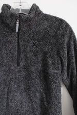 ZeroXPosur Gray Sherpa 1/4 Zip Pullover | 10/12