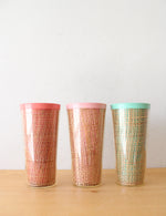 Raffiaware Vintage Melamine Pitcher & Tall Cup Set
