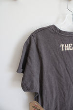 NEW Attitude Not Included Gray 4X4 Vehicle Cropped Shirt | S