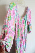 Lilly Pulitzer Lana Lilly Of The Jungle Floral Skort Romper | L