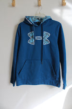 Under Armour Teal Blue Hoodie | S