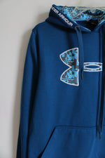 Under Armour Teal Blue Hoodie | S