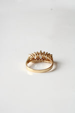 14K Yellow Gold CZ Ring | Size 7