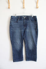 Lee Regular Fit Mid Rise Capri Jeans | 16M