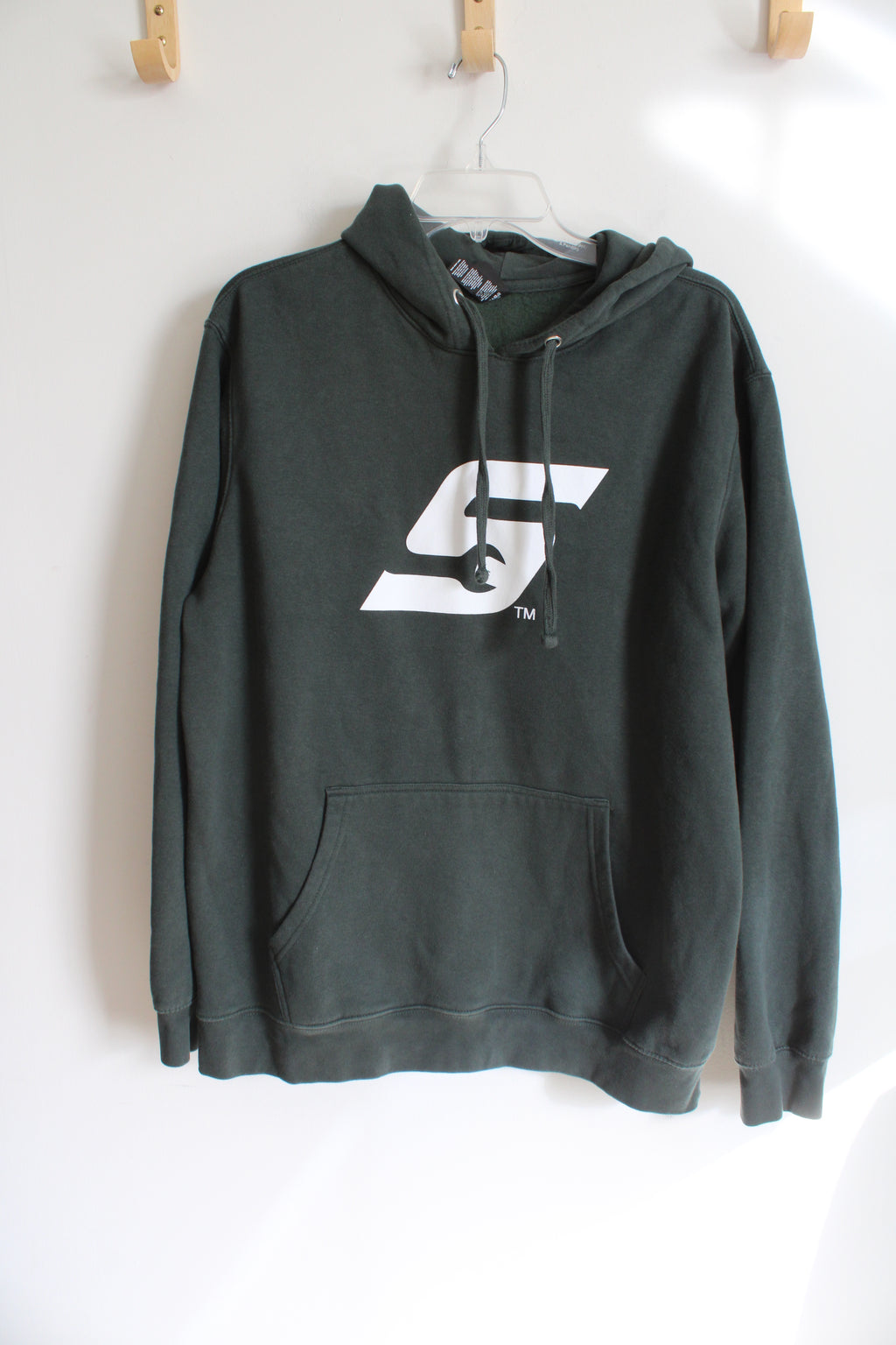 District Evergreen Fleece Lined Hoodie | L