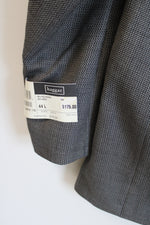 NEW Haggar Comfort Equipped Coat Blazer Jacket | 44 Long