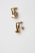 Warner Bugs Bunny Gold Finish Stud Dangle Earrings