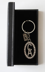 Christine Alexander Silver Keychain