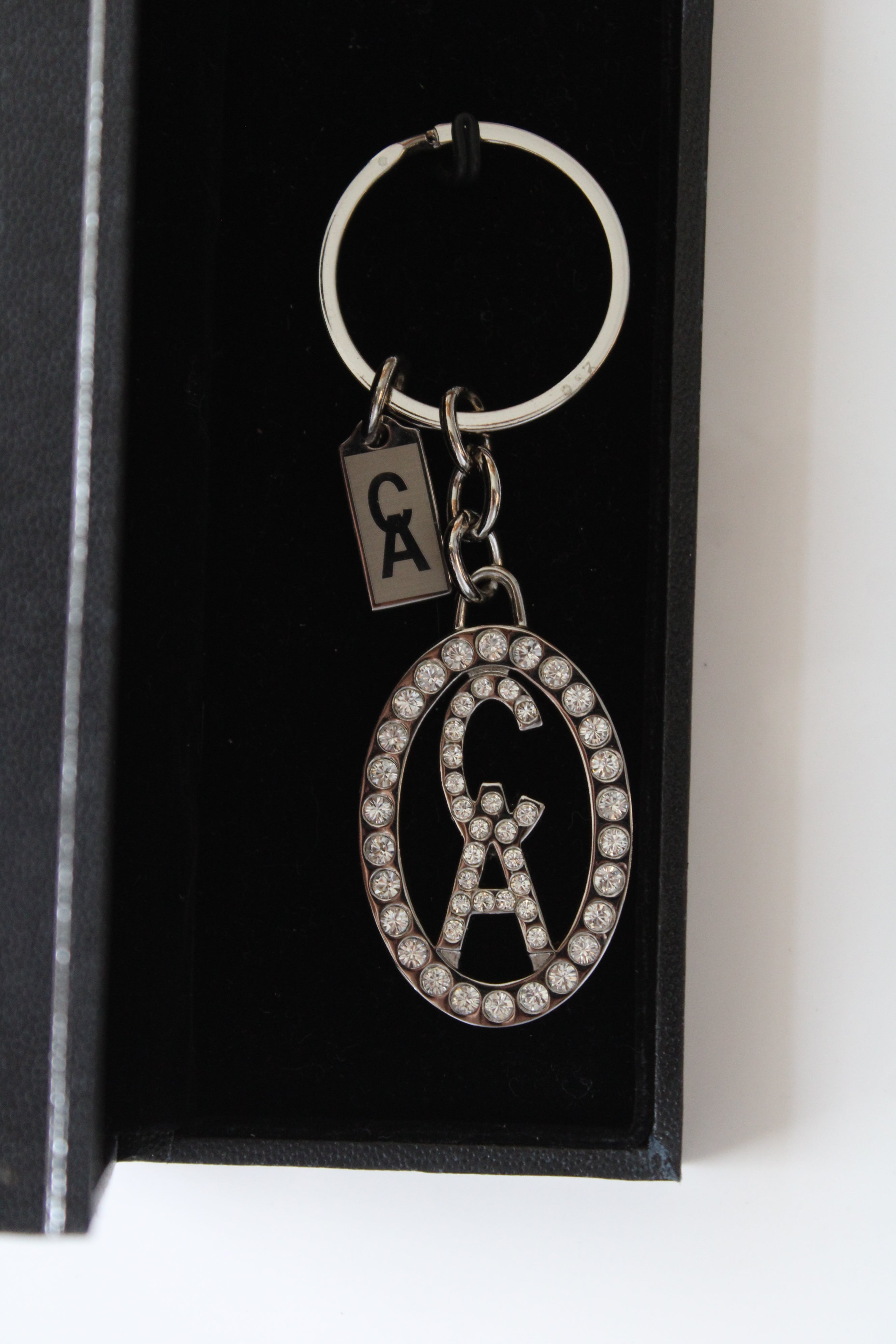 Christine Alexander Silver Keychain