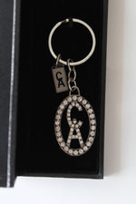 Christine Alexander Silver Keychain