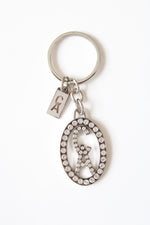 Christine Alexander Silver Keychain
