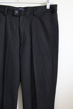 Dockers Stretch Black Khaki Trouser Pant | 14 Long
