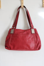 Tignanello Vintage Red Soft Leather Purse