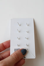 Blue Stone Multi-Pack Earrings | Set Of 4