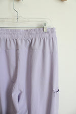T By Talbots Lightweight Purple Wide Leg Pants | L