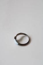 Sterling Silver Ivory Ring | Size 7.5