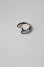 Sterling Silver Ivory Ring | Size 7.5